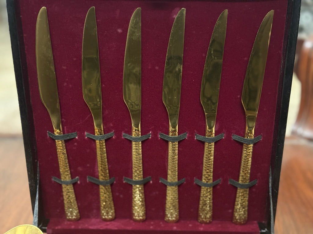 Gold Cutlery Set